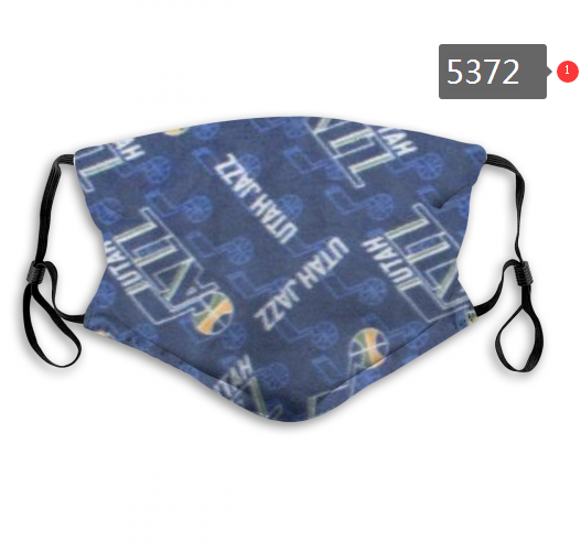 2020 NBA Utah Jazz #1 Dust mask with filter